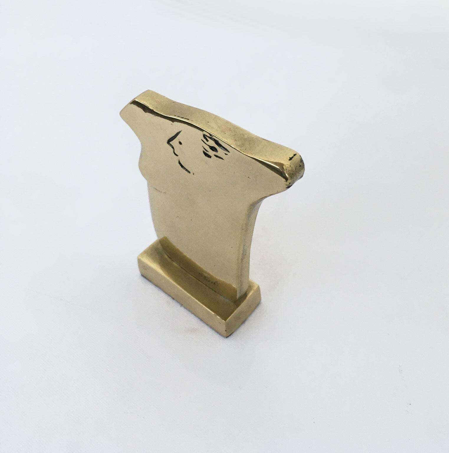1980 Italy Post Modern Bronze Abstract Sculpture Ottorino Tonelli Eva photo 552.0