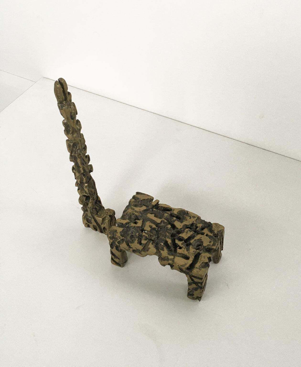 1980 Italy Bronze Abstract Sculpture By Urano Palma Simbiosi photo 1445.0
