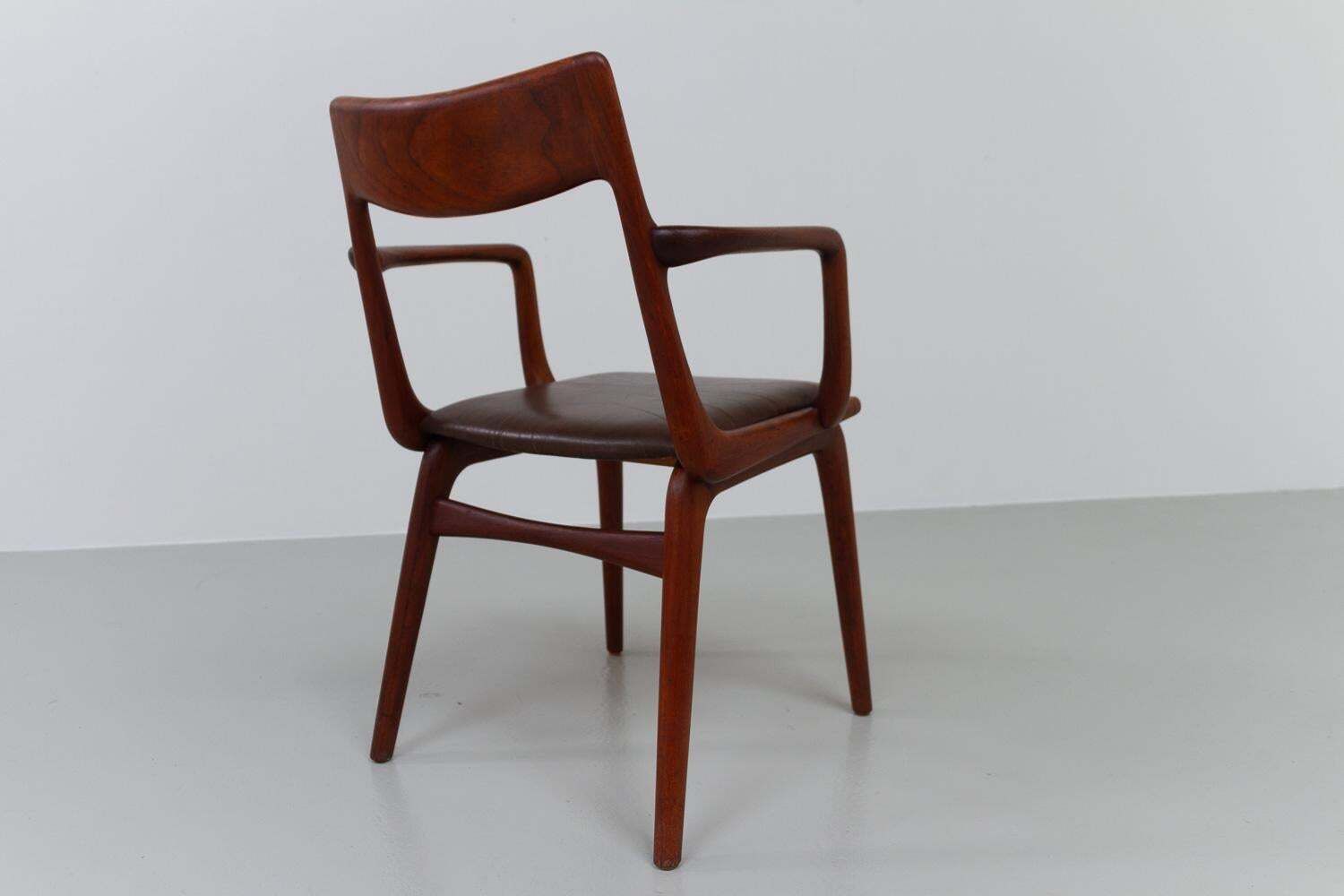 photo buy Boomerang Teak Armchair By Alfred Christensen For Slagelse Møbelværk, 1960s