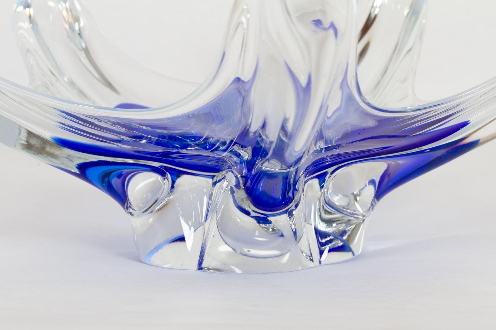 Scandinavian Modern Glass Bowl, 1950s photo buy