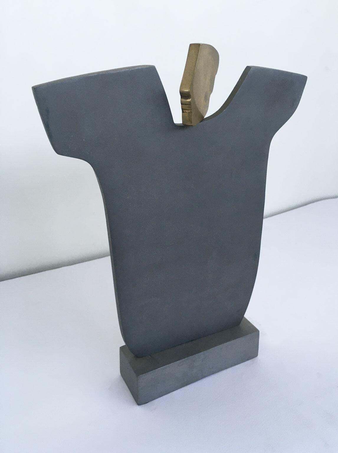 photo buy 1980 Italy Abstract Bronze Sculpture Ottorino Tonelli Giulietta Juliet