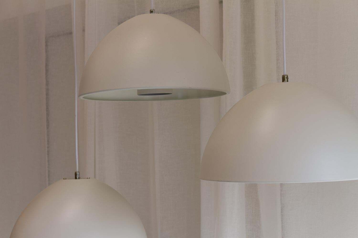 Vintage Danish "Dyssen" Pendant Lights By Asger Bc  Lys, 1980s. Set Of 3. photo 637.0