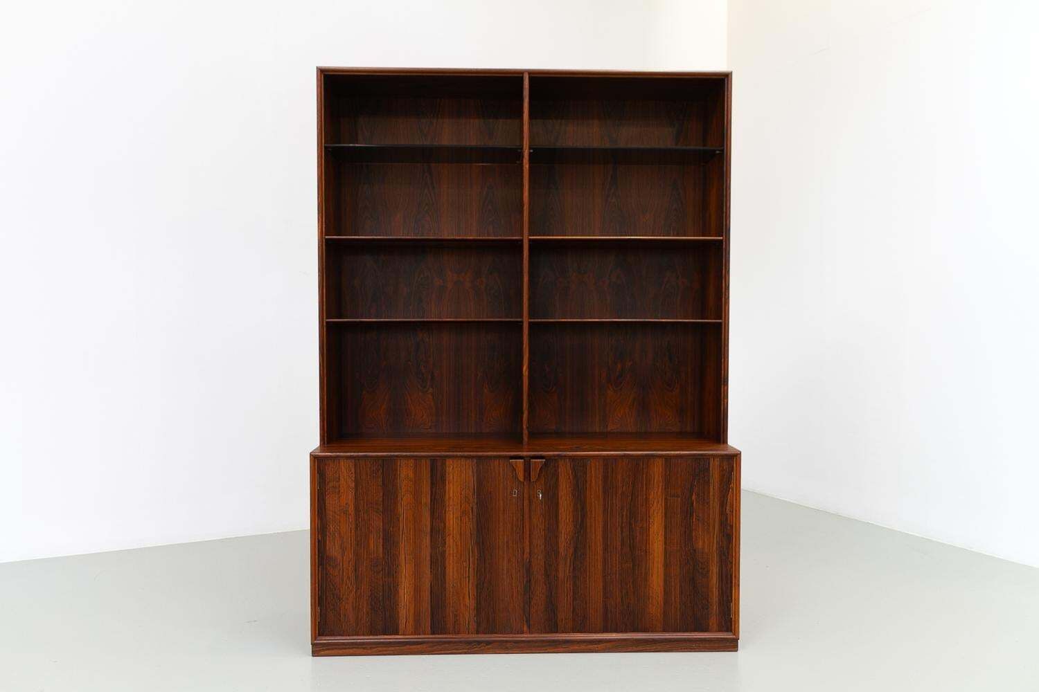 Danish Modern Rosewood Bookcase By Frode Holm For Illums, 1950s. photo furniture