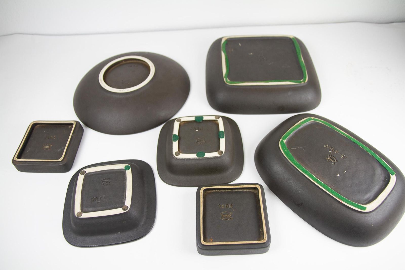 Danish Mid Century Modern Stoneware By Søholm 1960s, Set Of 17 photo buy