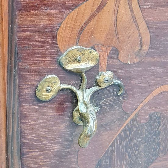 Art Nouveau Coromandel Bedside Tables Free Delivery England/Wales photo 1495.0
