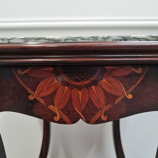 Art Nouveau Coromandel Bedside Tables Free Delivery England/Wales photo vintage