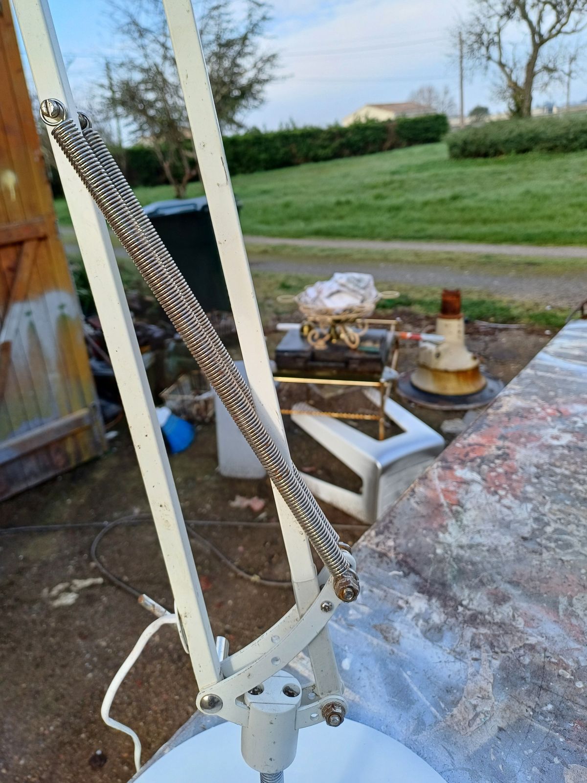 Vintage Floor Lamp From The 60s photo for sale