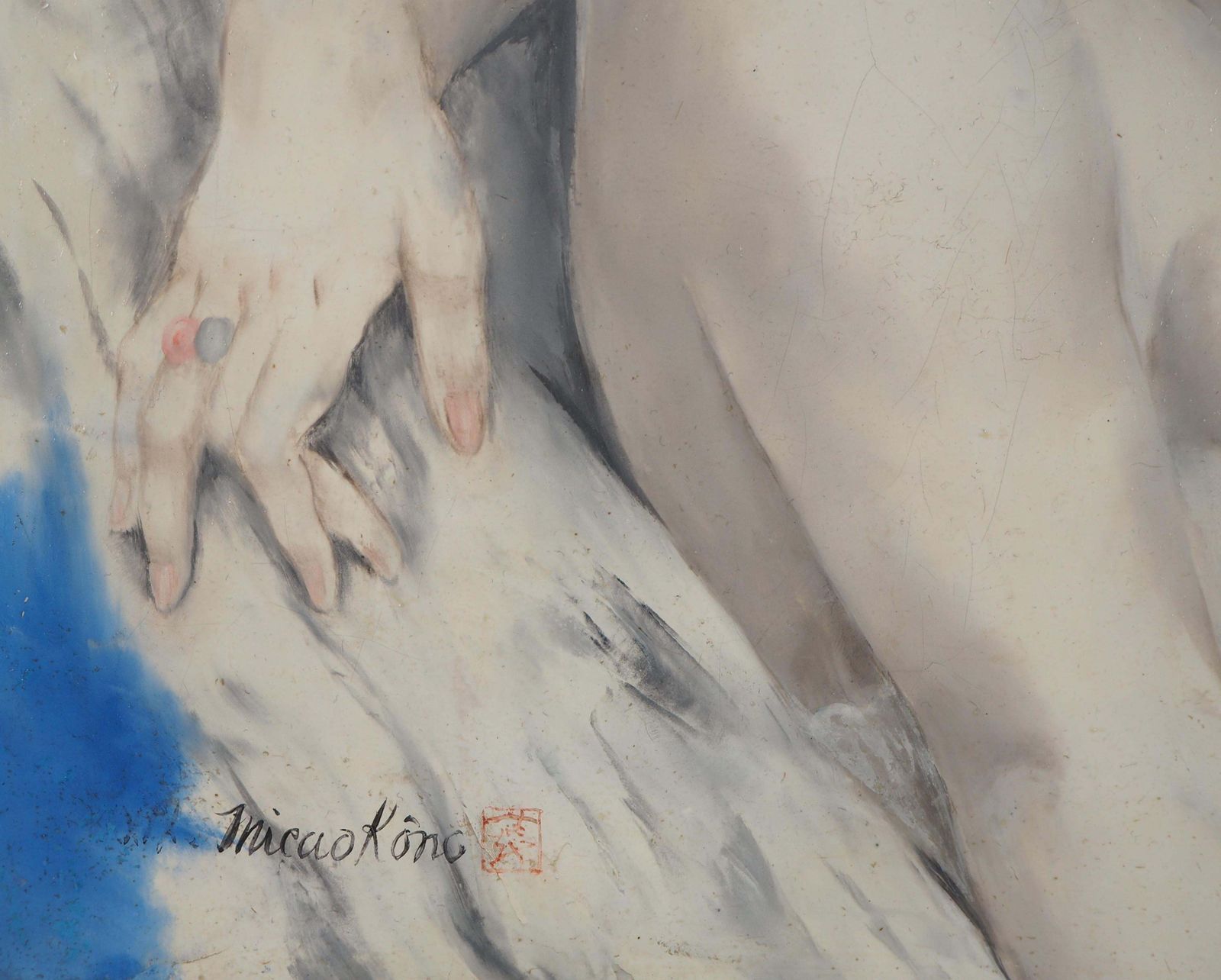 Asleep Ballerinas   Original Oil On Canvas   Signed photo vinterior