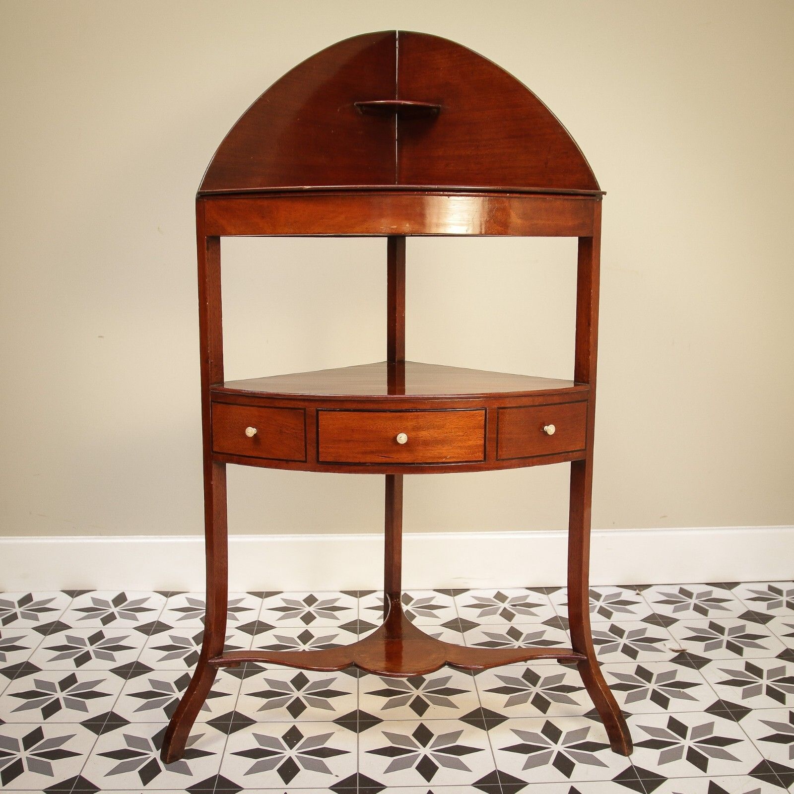 Antique George The III Mahogany Washstand photo for sale