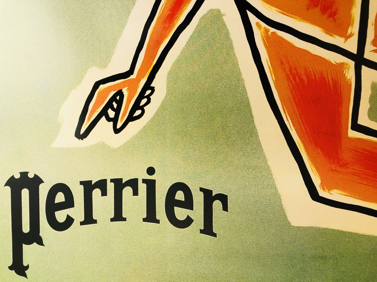 Raymond Savignac, C.A. 1995   Perrier   Original Vintage Poster Cm 60 X 45,5 photo vintage