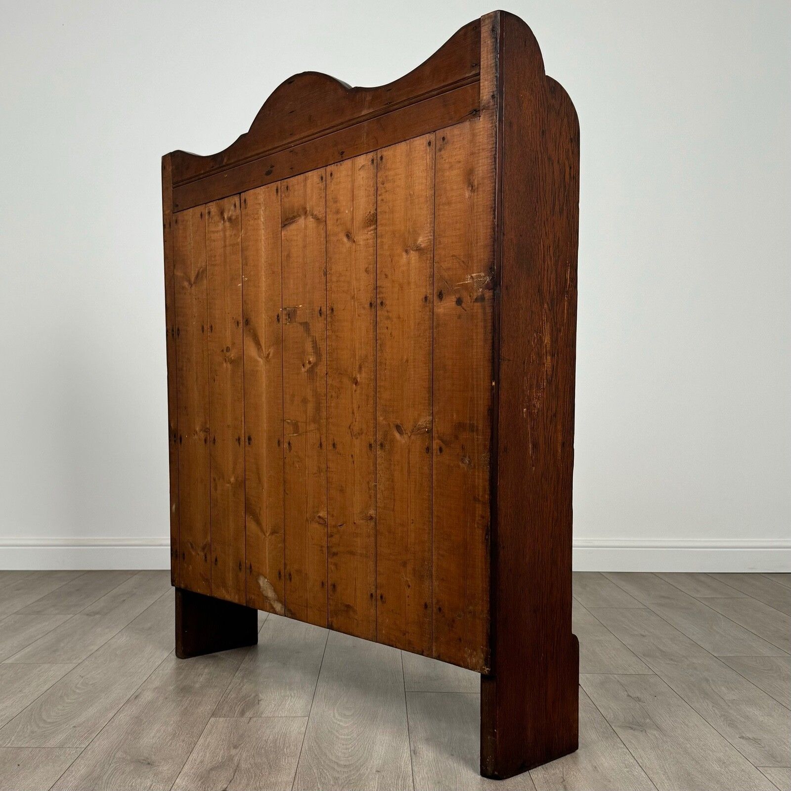 Antique 20th Century Open Bookcase In Oak photo vinterior