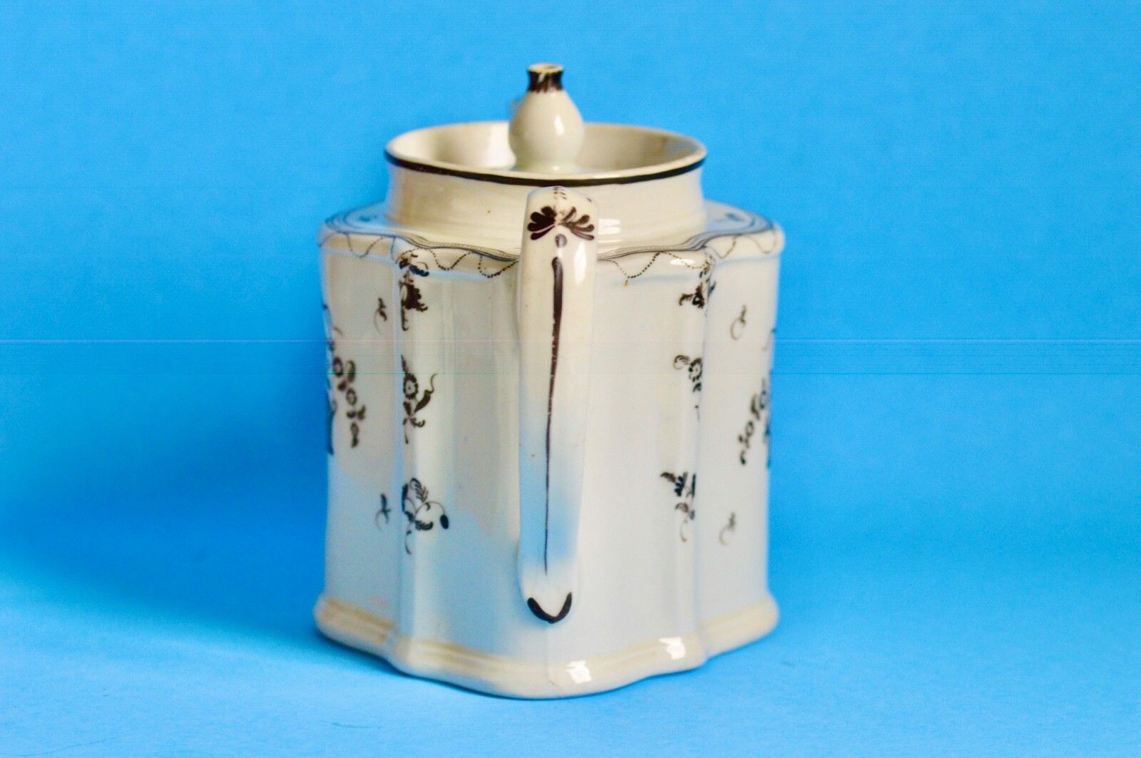 Late 18th Century New Hall Porcelain Teapot photo buy