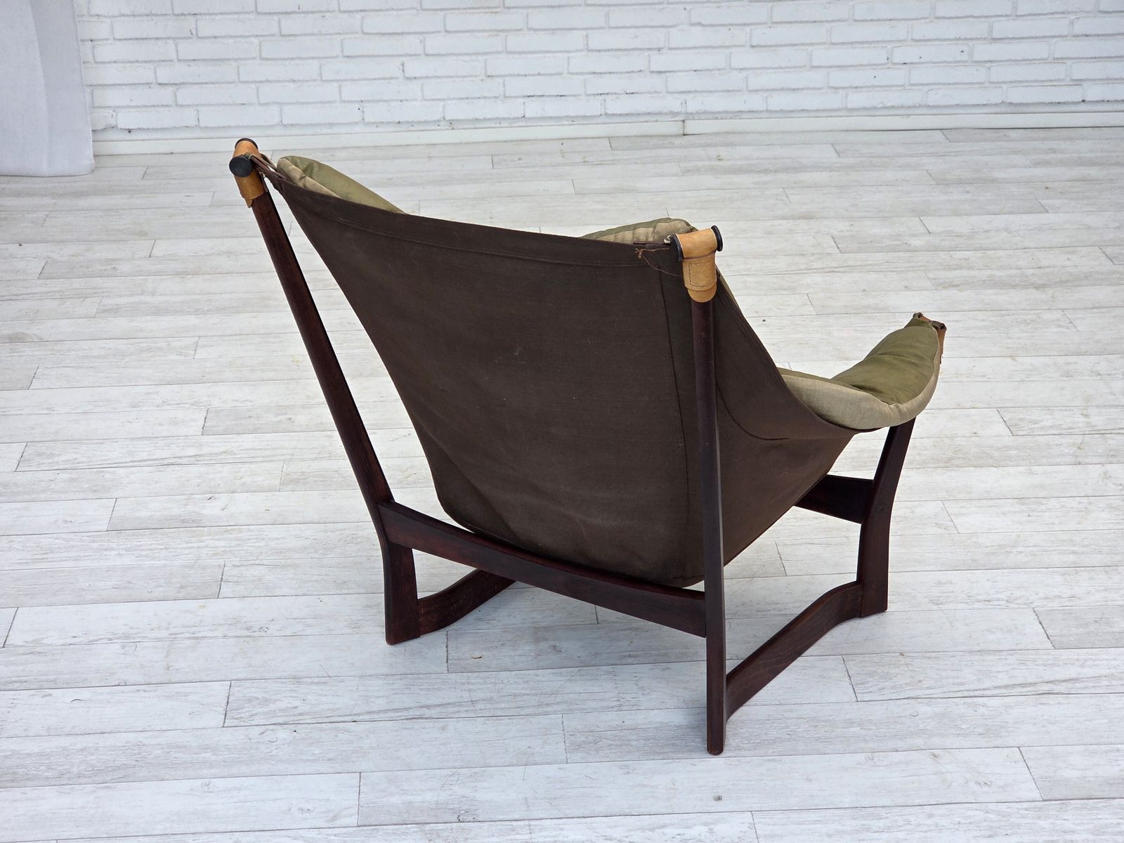 Ca. Jaren 1970, Noors Design Van Tormod Alnæs Voor Sørlie Møbler, "Trega" Loungestoel. photo vinterior