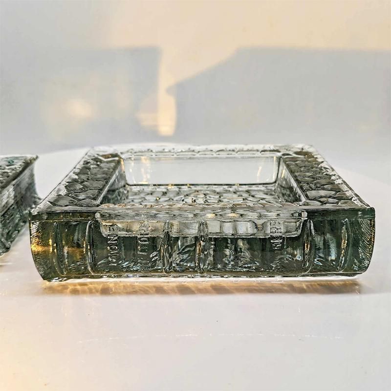 1970s Very Rare Set Of 3 Book Shaped Ashtrays In Murano Glass By Antonio Imperatore. Made In Italy. photo 460.0