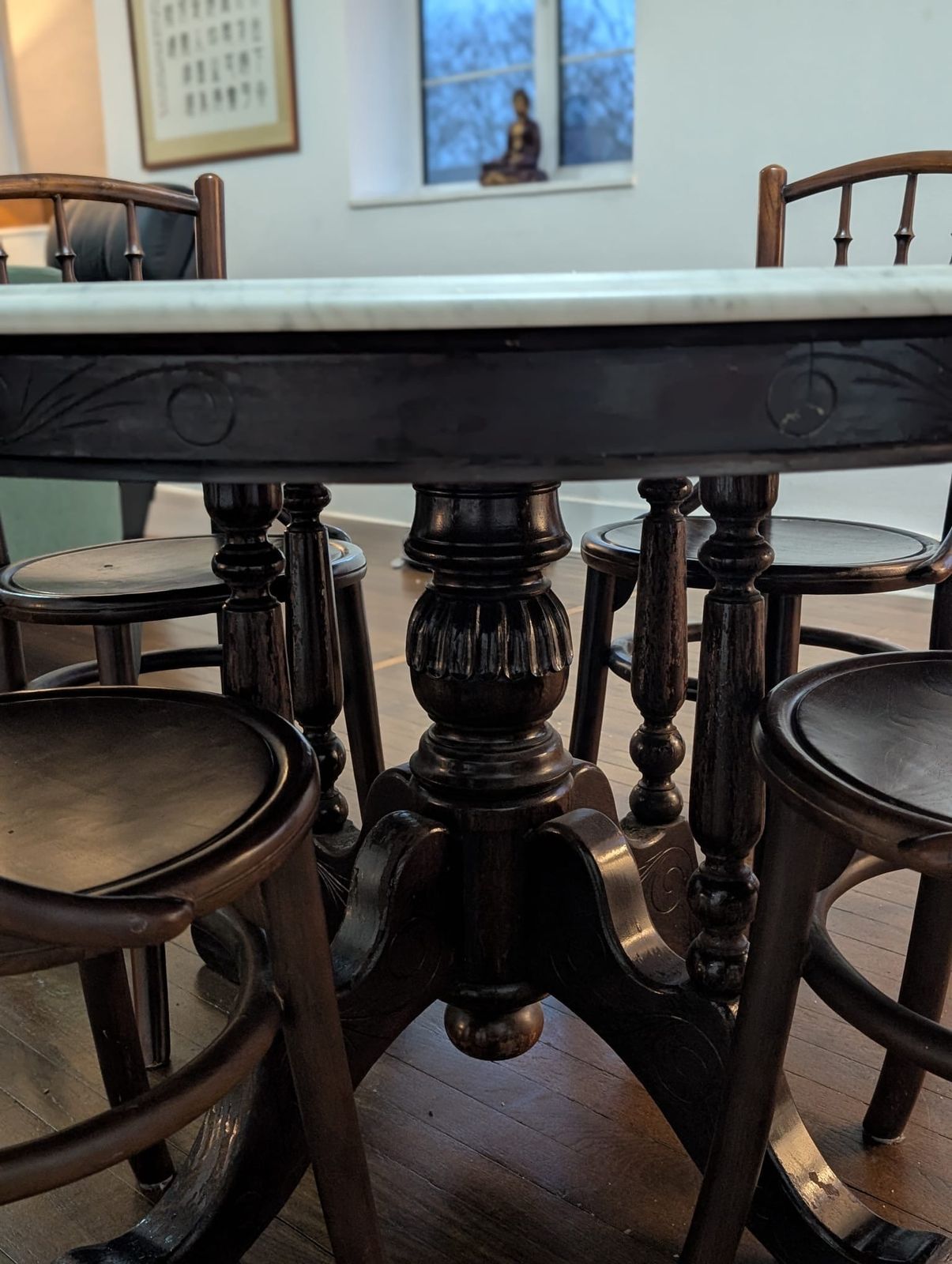 Vintage Singaporean 4 Seater Dining Table photo 800.0