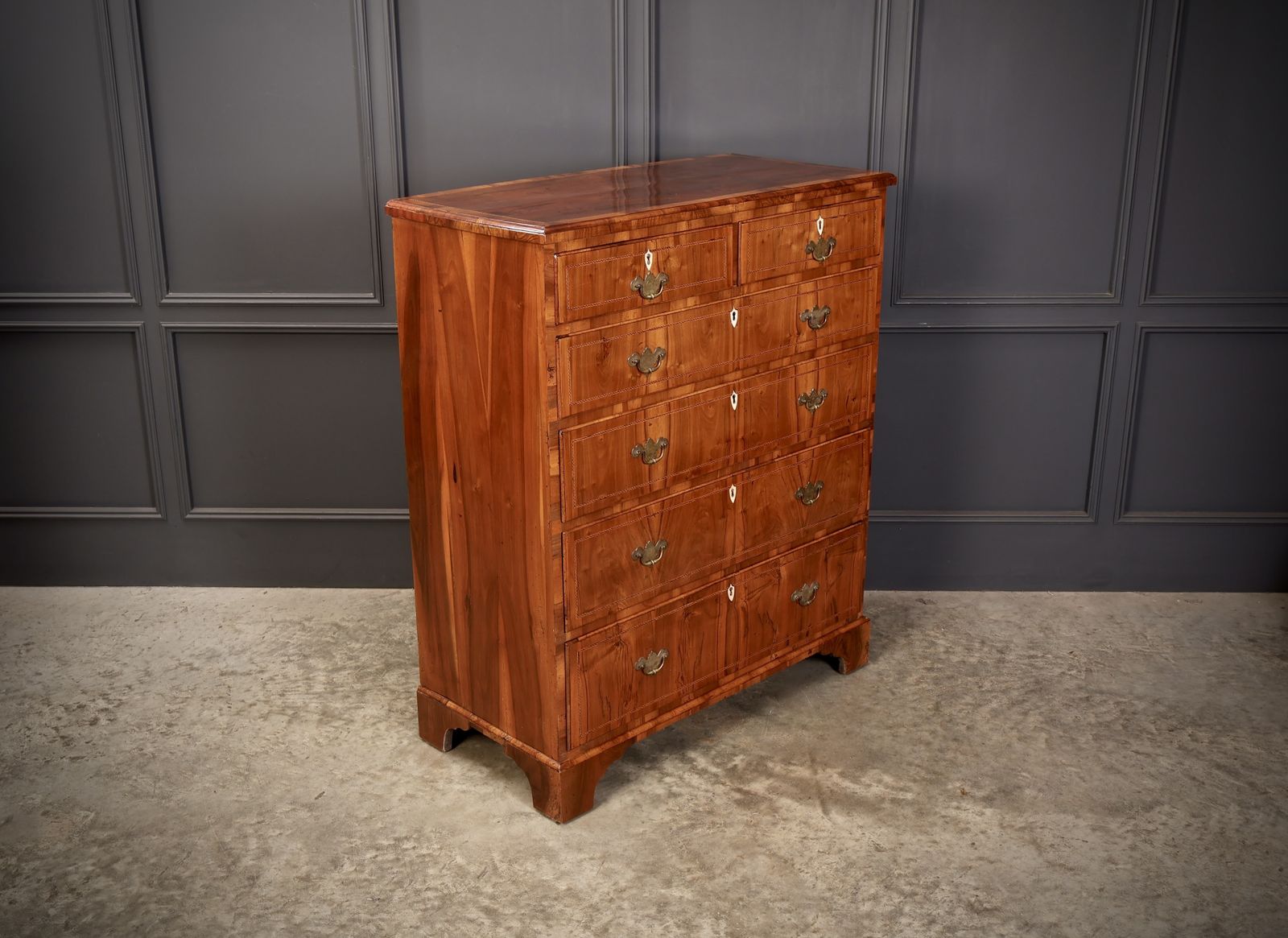 George III Walnut Chest Of Drawers photo furniture