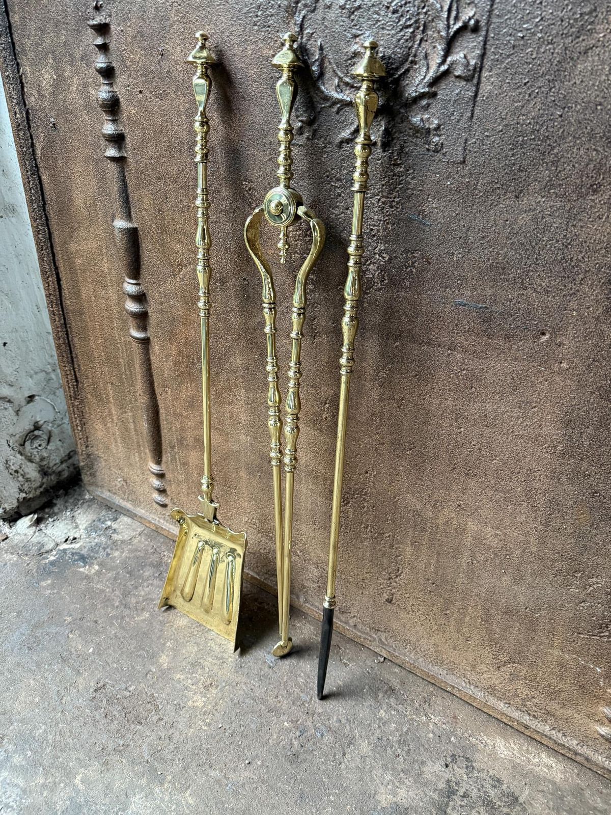 Victorian Fireplace Tools Or Fire Irons, 19th Century, United Kingdom photo Home Fixtures