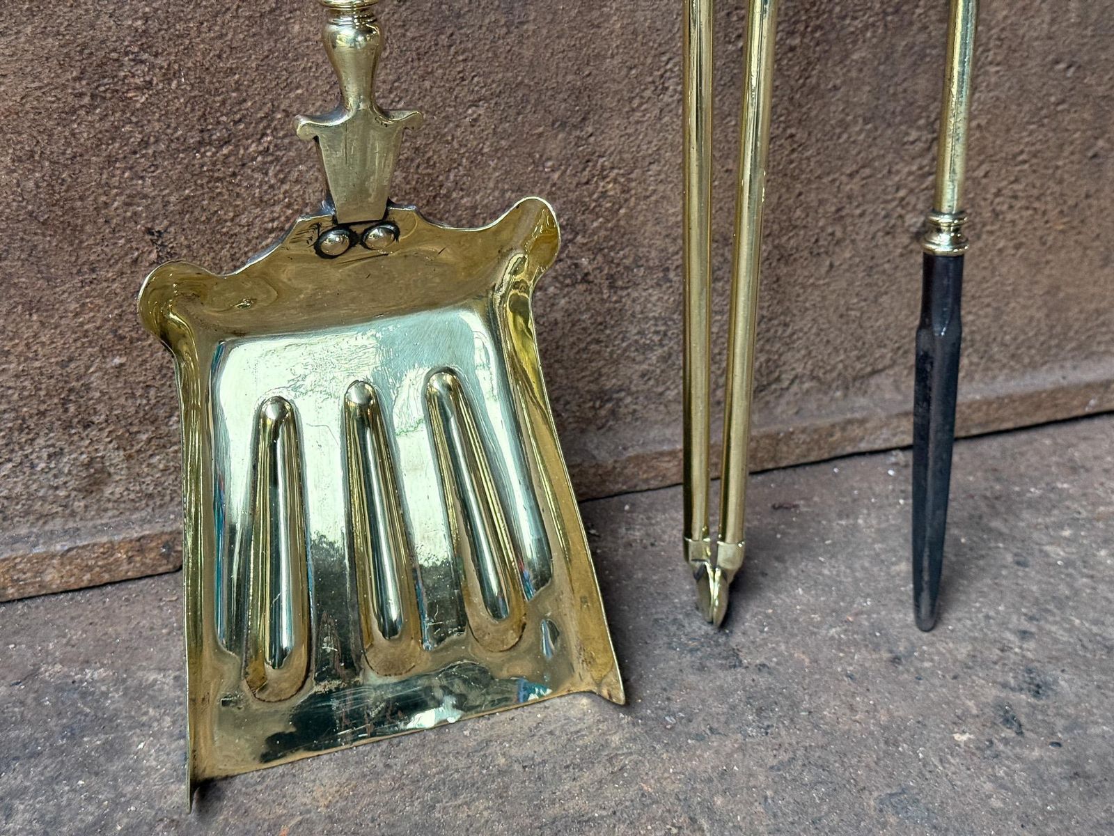 Victorian Fireplace Tools Or Fire Irons, 19th Century, United Kingdom photo buy