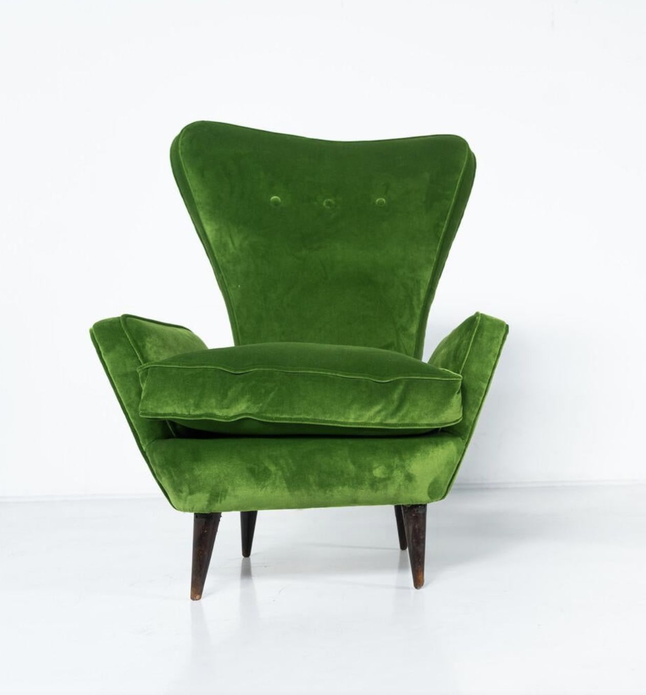 Modern Pair Of Armchairs By Emilia Sala And Giorgio Madini – New Upholstery photo buy
