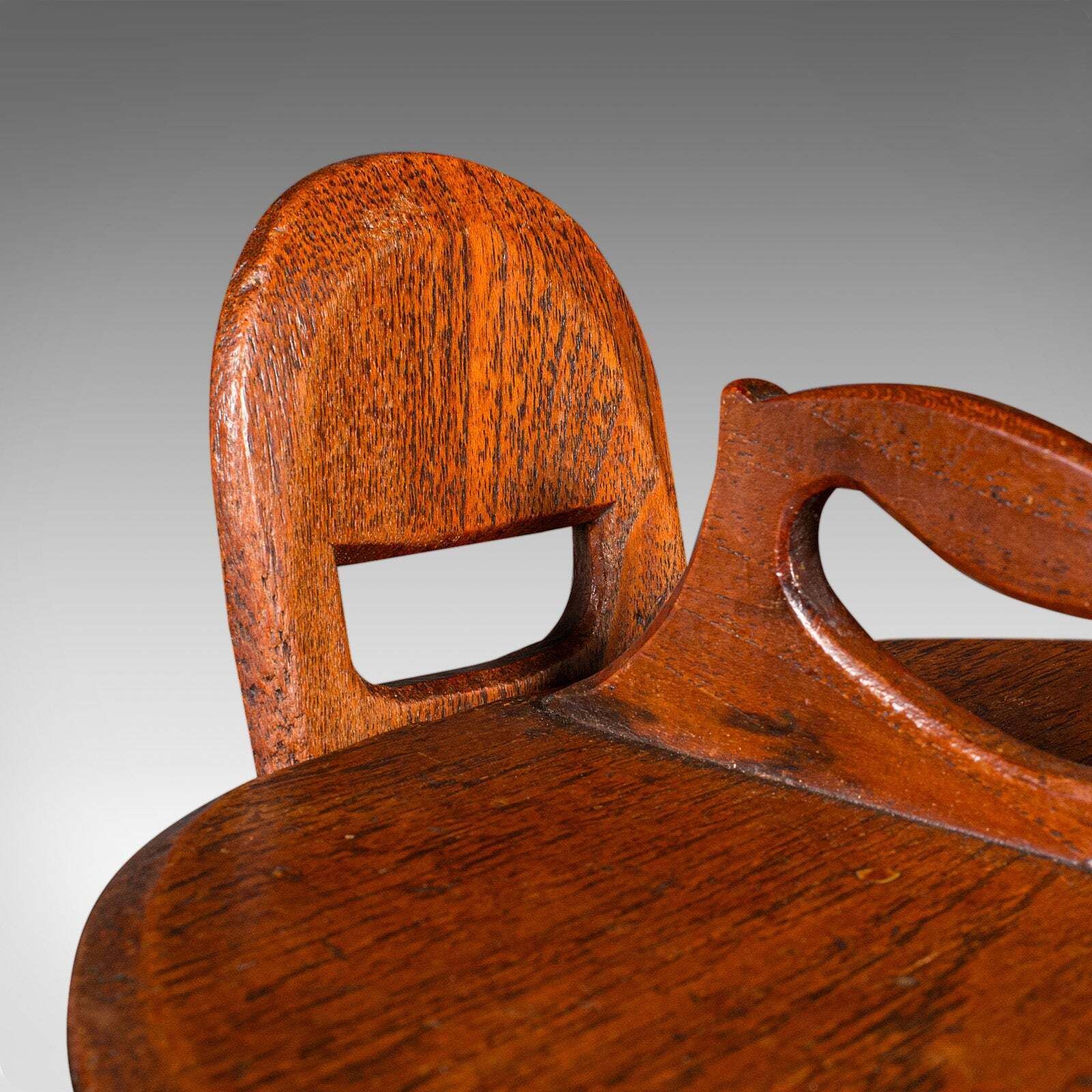 photo for sale Antique Lidded Waste Bin, Georgian, Dutch, Oak, Fruitwood, Fireside Store C.1800