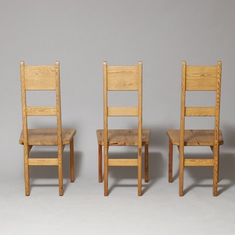 Set Of 6 Dining Chairs By Roland Wilhelmsson photo vintage