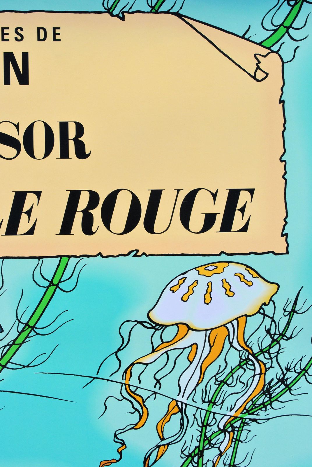 Hergetintin : Red Rackham's Treasure    Official Print (Tintin Museum)2024 photo buy