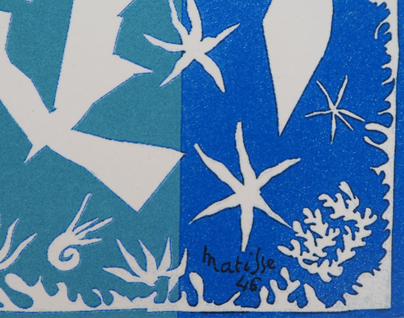 (After) Henri Matissepolynesia : Doves In The Sky   Screen Print (French President Greeting Card)2000 photo furniture