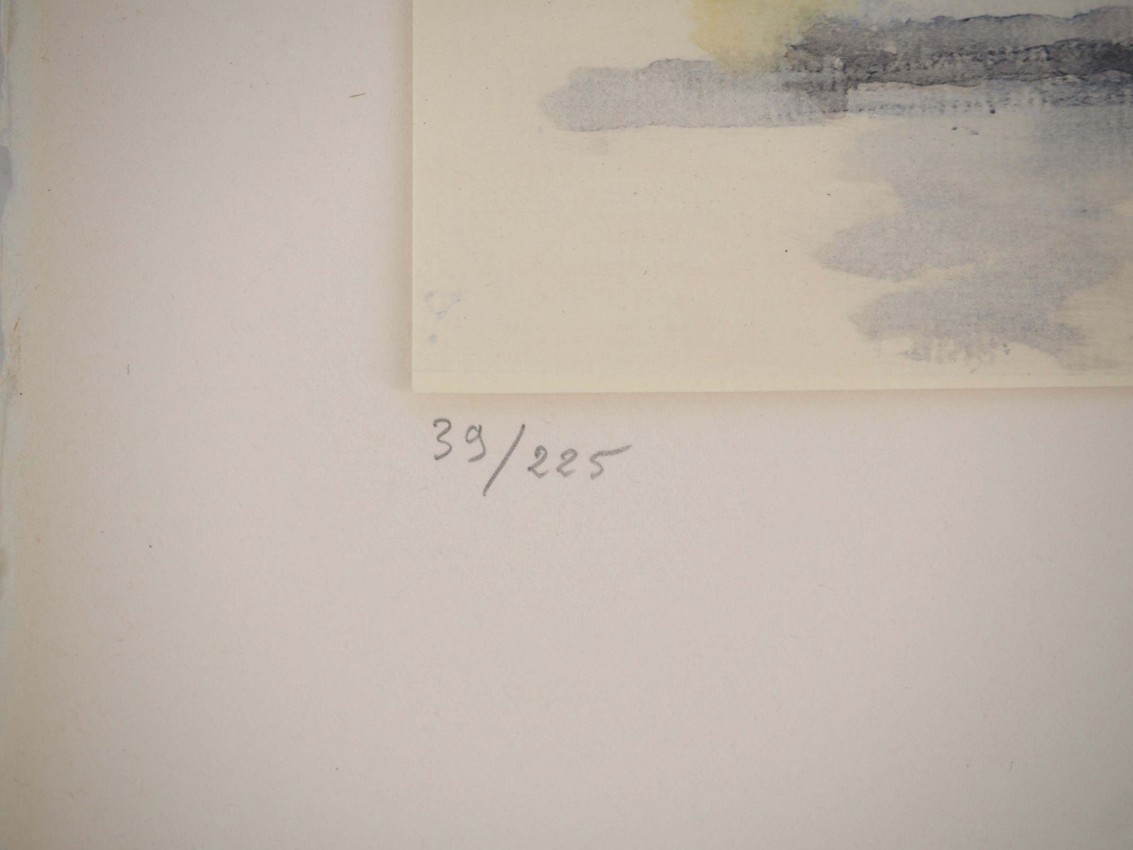 Small French Garden   Lithograph, 19711971 photo vinterior