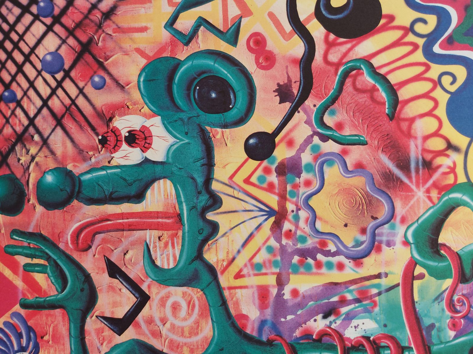 Kenny Scharfratfinkbonerthunk : Surrealist Rat   Original Giclee Print, Handsigned1990 photo Art