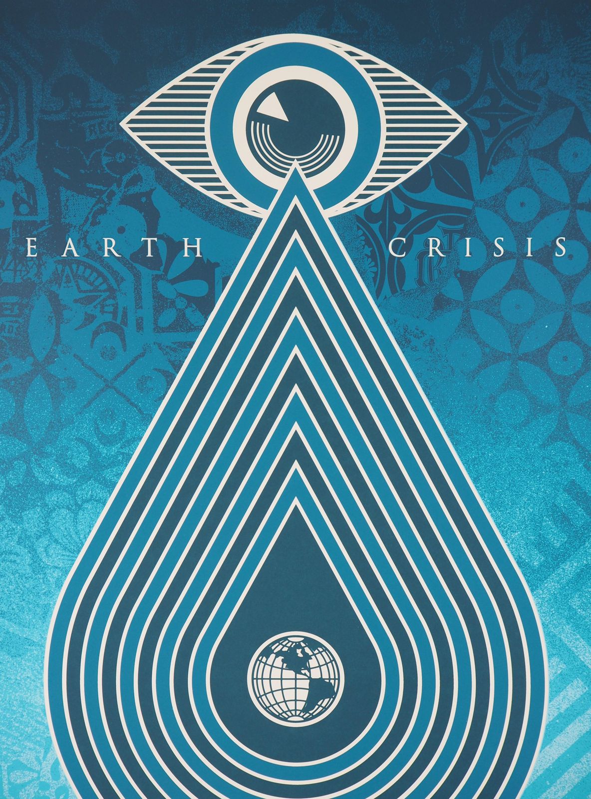 Shepard Faireyecology : Protect The Planet (Earth Crisis)   Tall Screenprint Signed & Numbered photo 2133.0