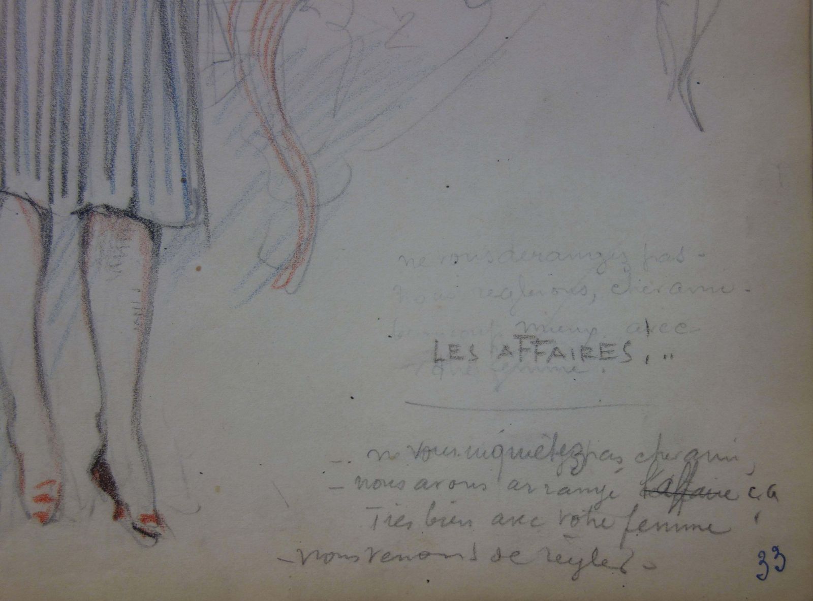Georges Conradgentle Evening   Pencil Drawing   Circa 1914 photo 299.0