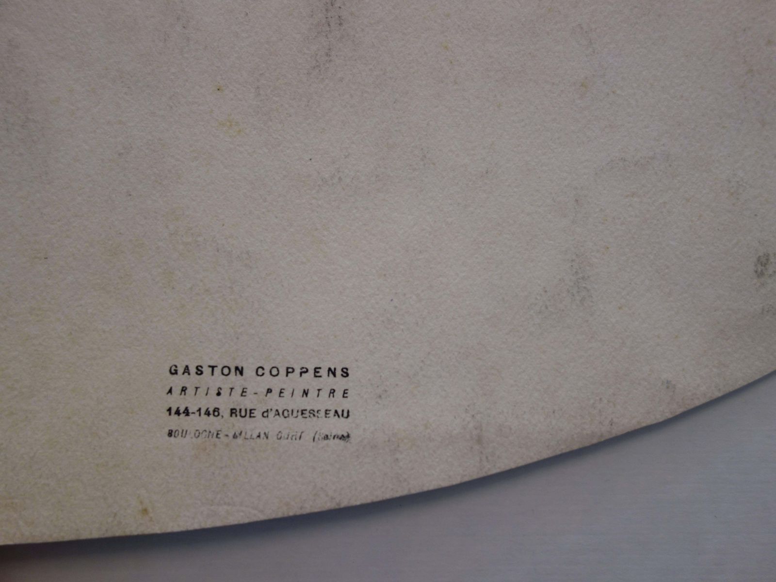 Gaston Coppenstribute To Photography   Original Watercolor photo furniture