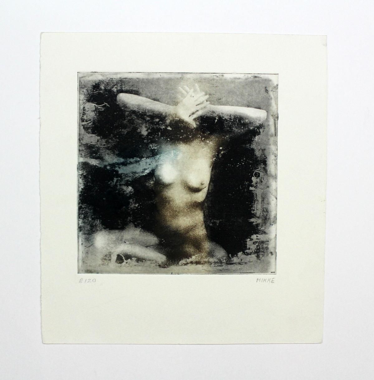 Anna Mikkenude   Xxi Century, Figurative Print, Black And White2012 photo for sale