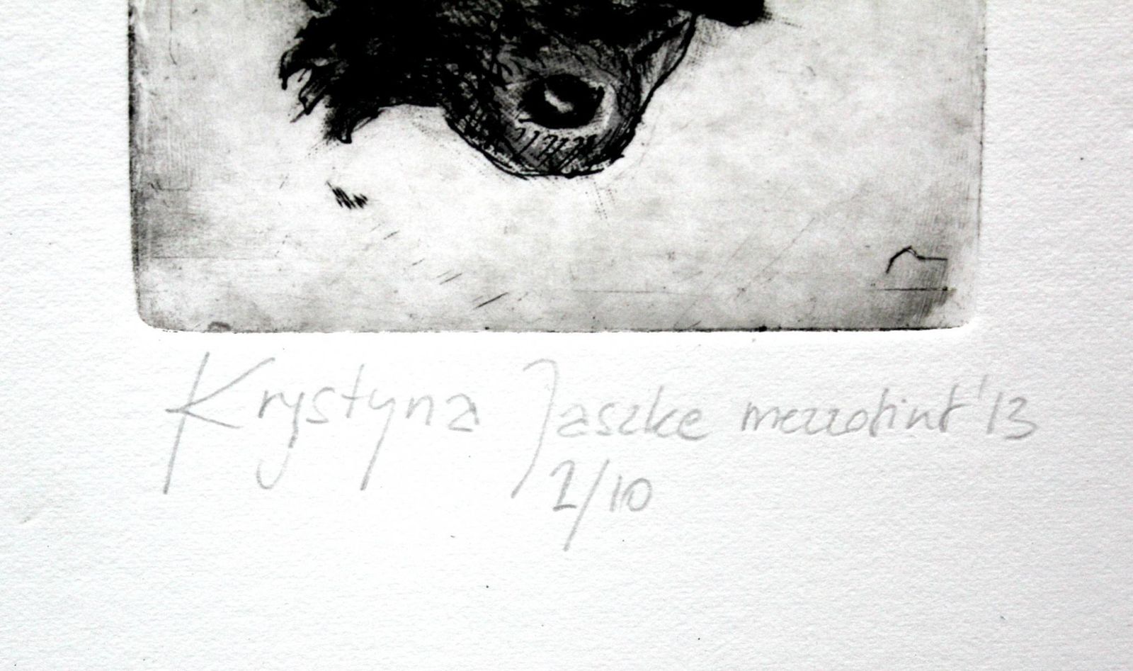 Krystyna Jaszkebird II   Xxi Century, Black And White Figurative Print, Animals2013 photo furniture