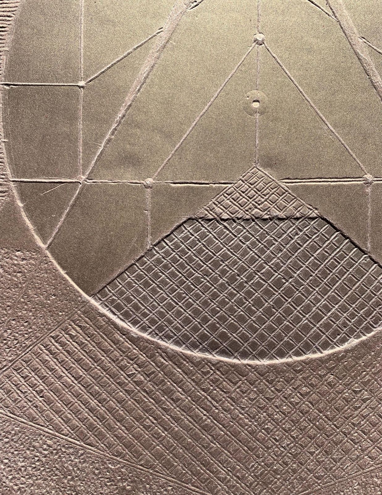 Ryszard Gieryszewskirelief I   Xxi Century, Contemporary Abstract Graphics, Geometric Shapes, 2004 photo 470.0