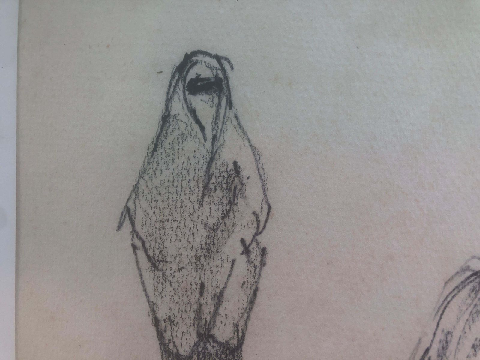 Josep Martinez Lozano  Arabs In Tetouan Morocco Drawing 1968 photo 300.0