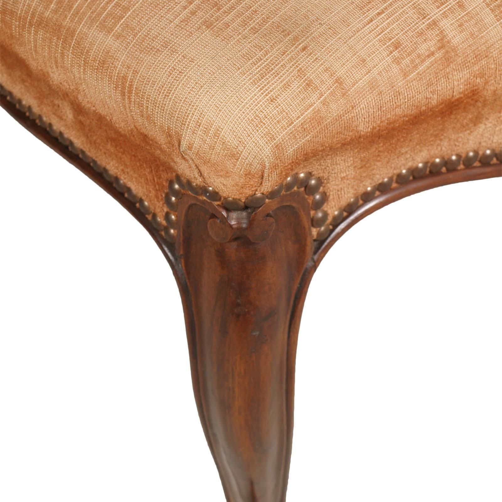 Baroque Sorrento Inlaid & Carved Walnut Round Table & Six Chairs, Wax Polished photo buy