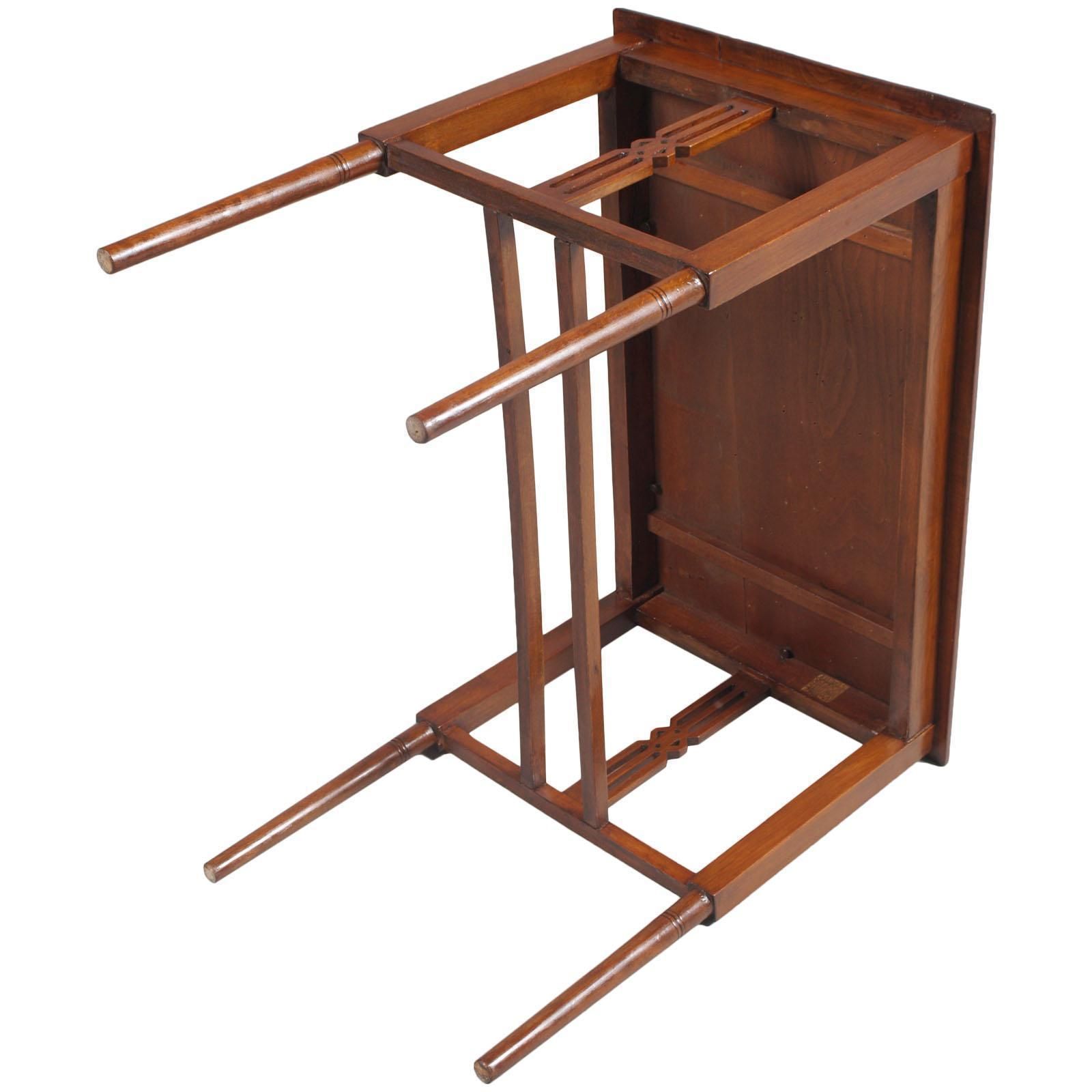 Side, Coffee Cocktail Table By Wiener Werkstätte, Josef Hoffmann Attributed photo vintage