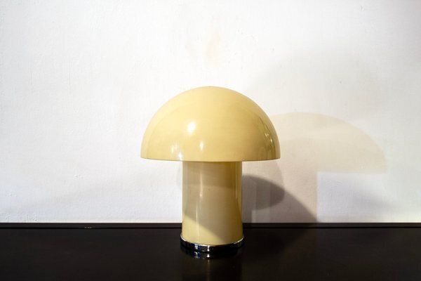 Leila Plastic Table Lamp By Verner Panton And Marcello Siard For Collezioni Longato Padova, 1968