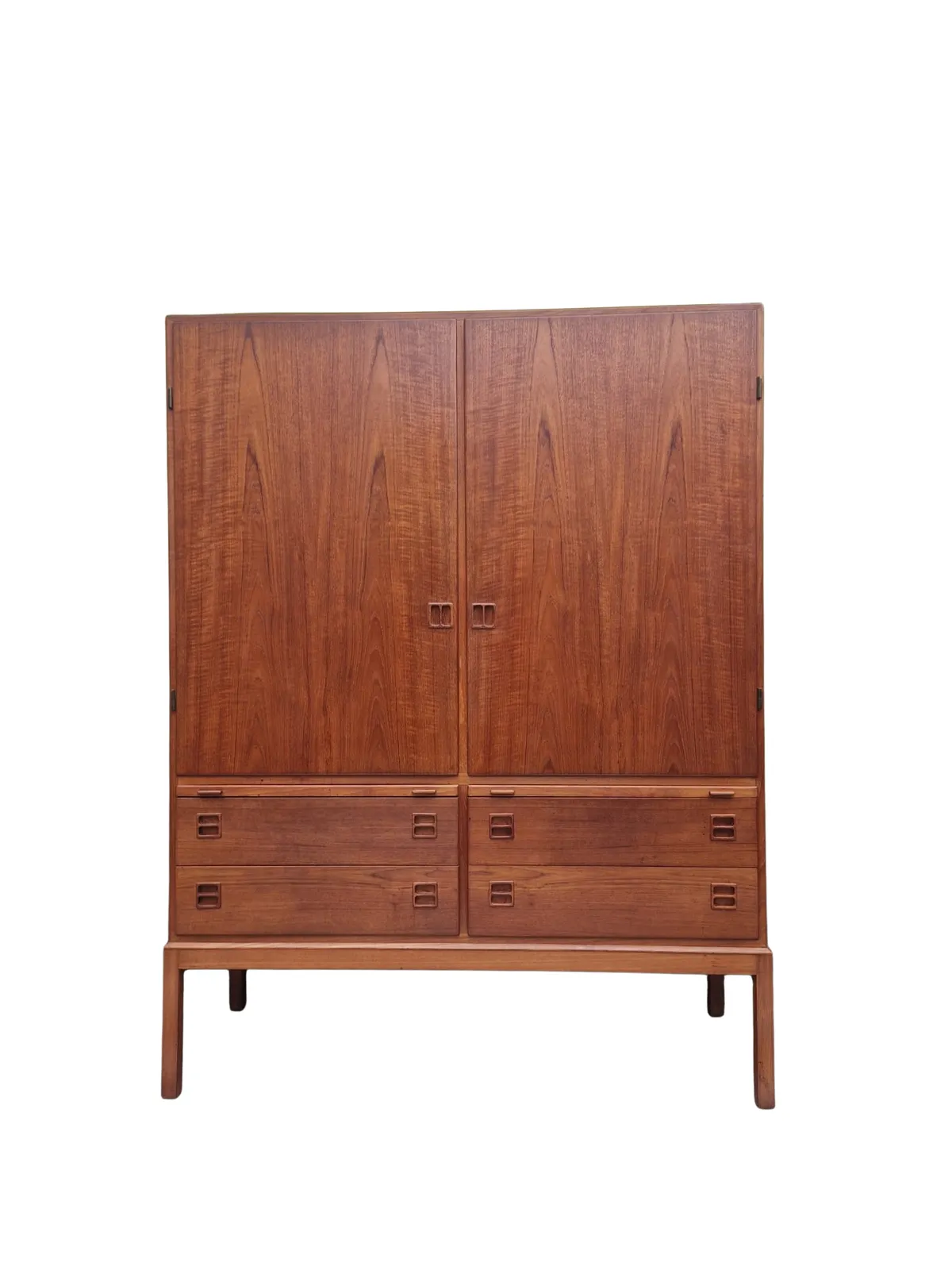 Mid Century Danish Teak Cabinet By Johannes Andersen For Bernhard Pedersen, C. 1960s photo vinterior
