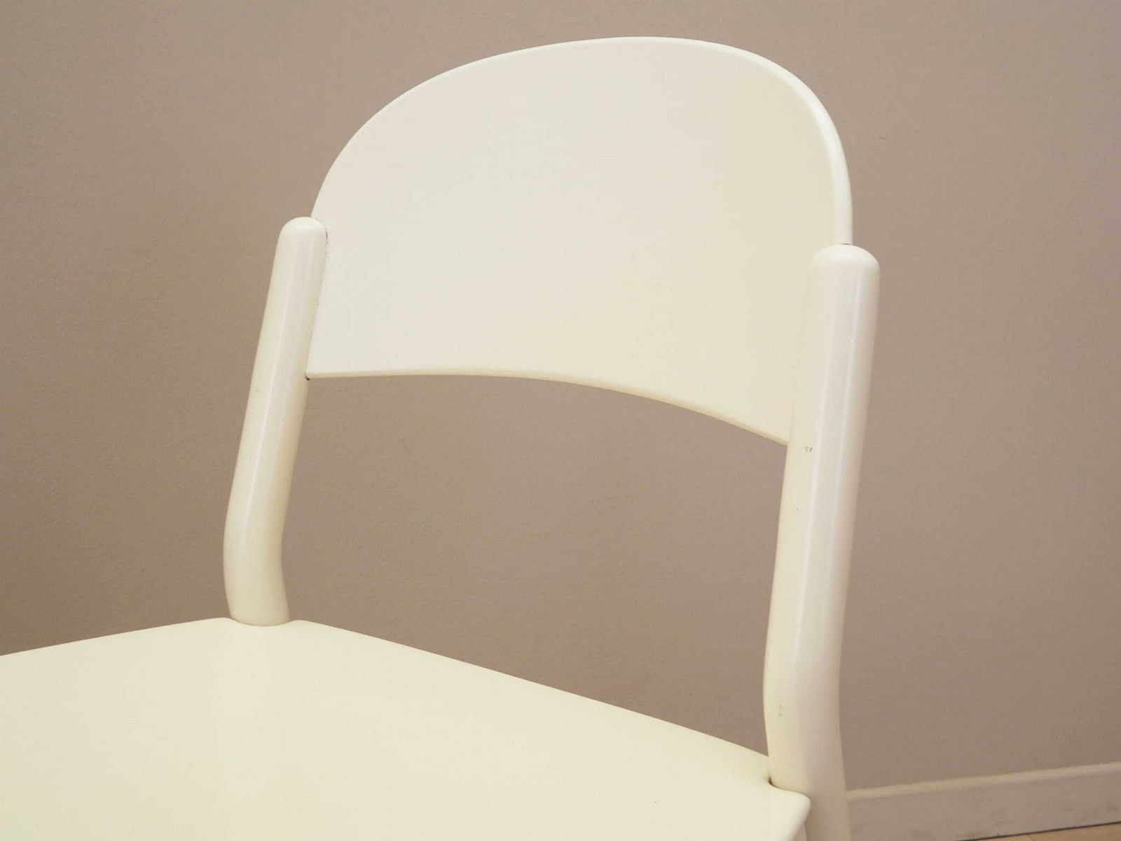 photo vintage Set Van Vier Beukenhouten Stoelen, Italiaans Design, Jaren 1970, Productie: Italië