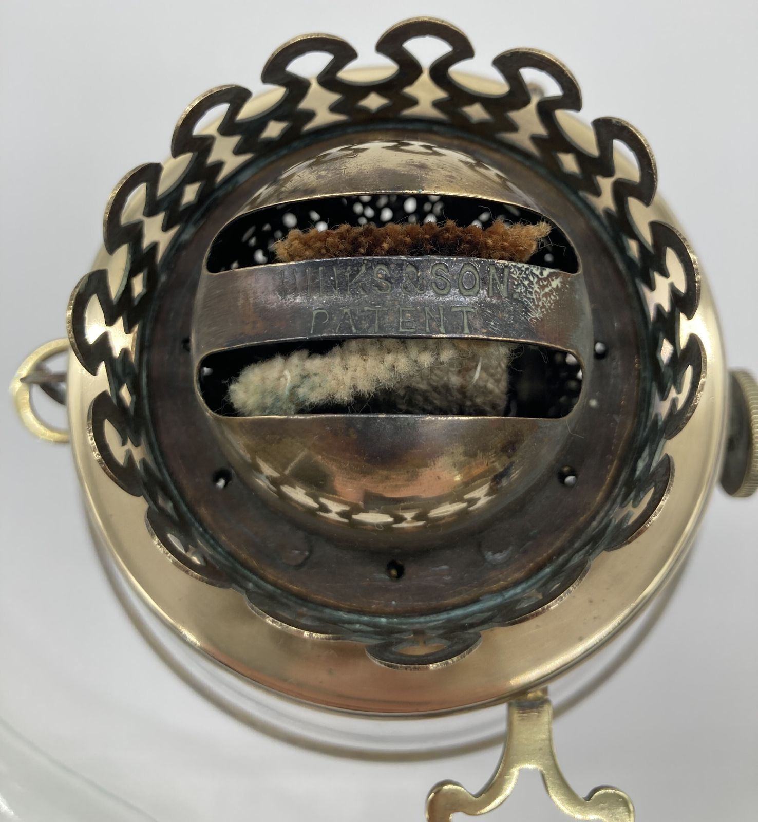 Victorian Hinks And Sons Duplex Oil Lamp photo vinterior