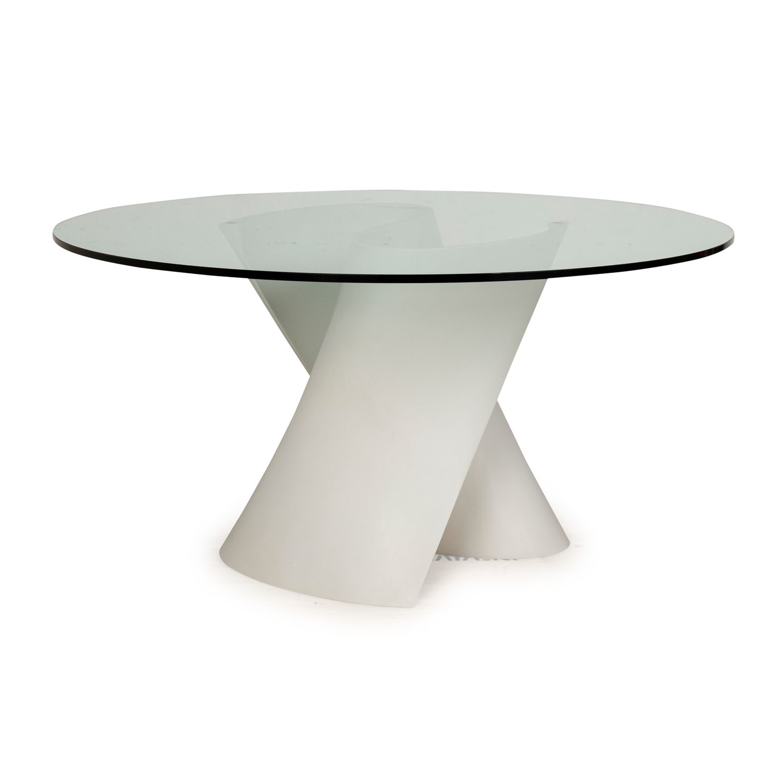 photo for sale Mdf Italia S Tavle Glass Dining Table White Cream
