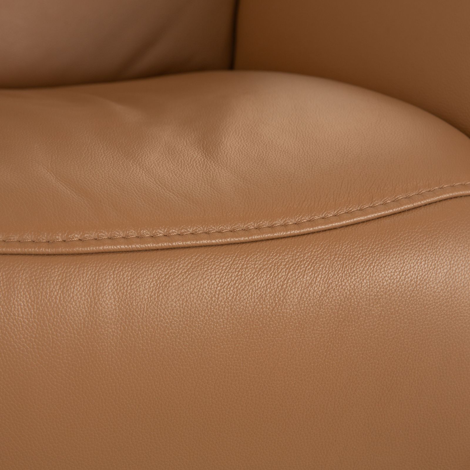 Himolla Cumuly Leather Armchair Brown photo for sale