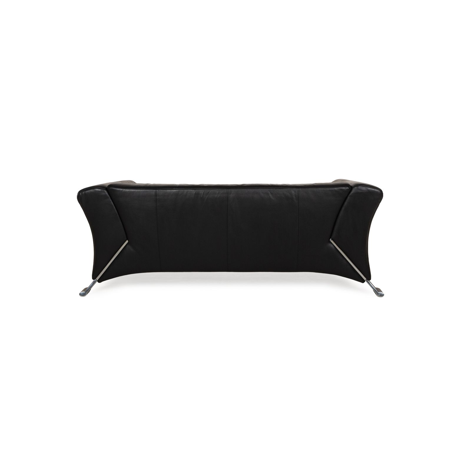 photo furniture Rolf Benz 322 Leather Two Seater Gray Anthracite Sofa