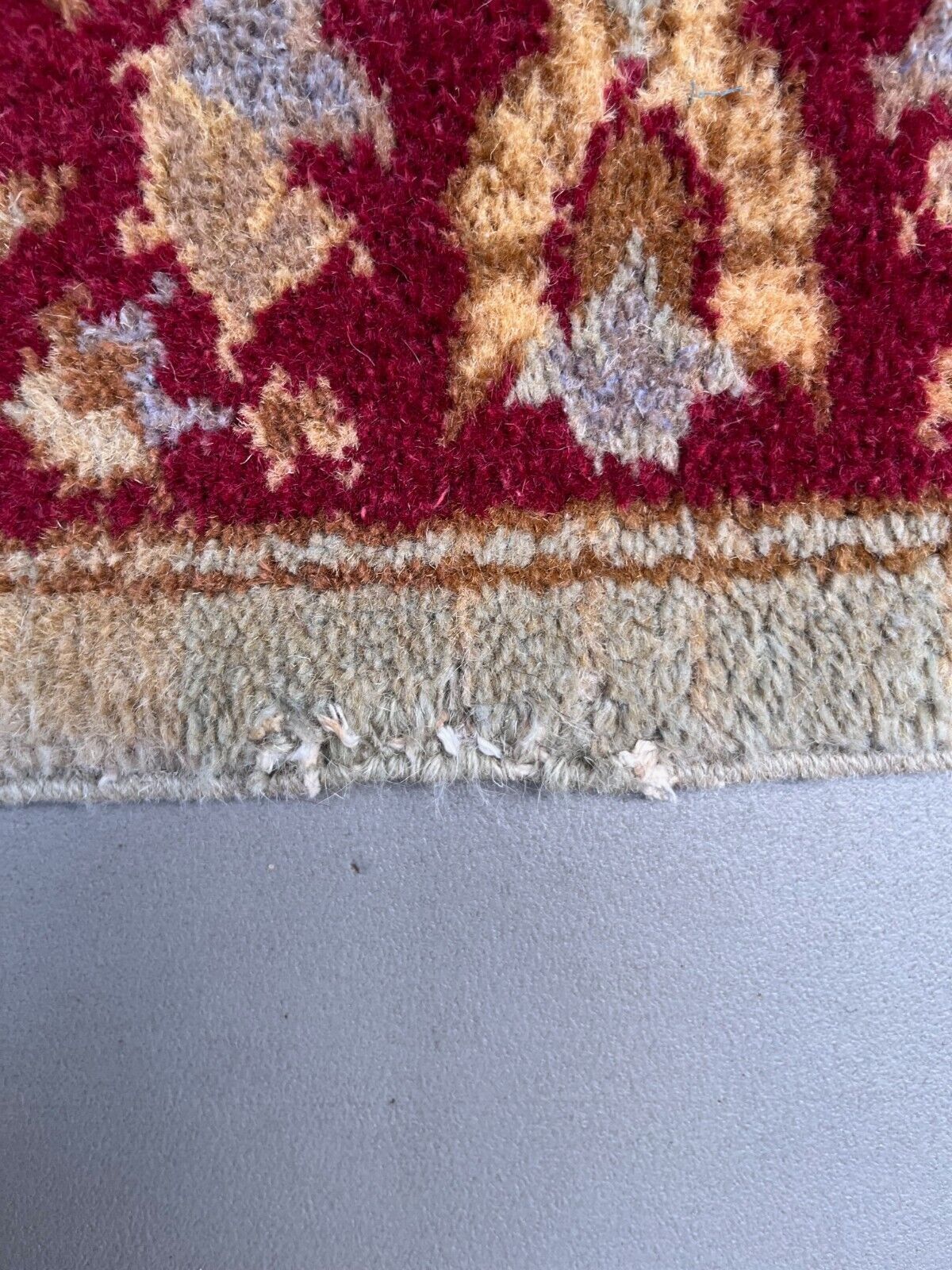photo buy Very Long Tribal Runner 440x82 Cm Tribal Rug, Beige, Blue, Vintage