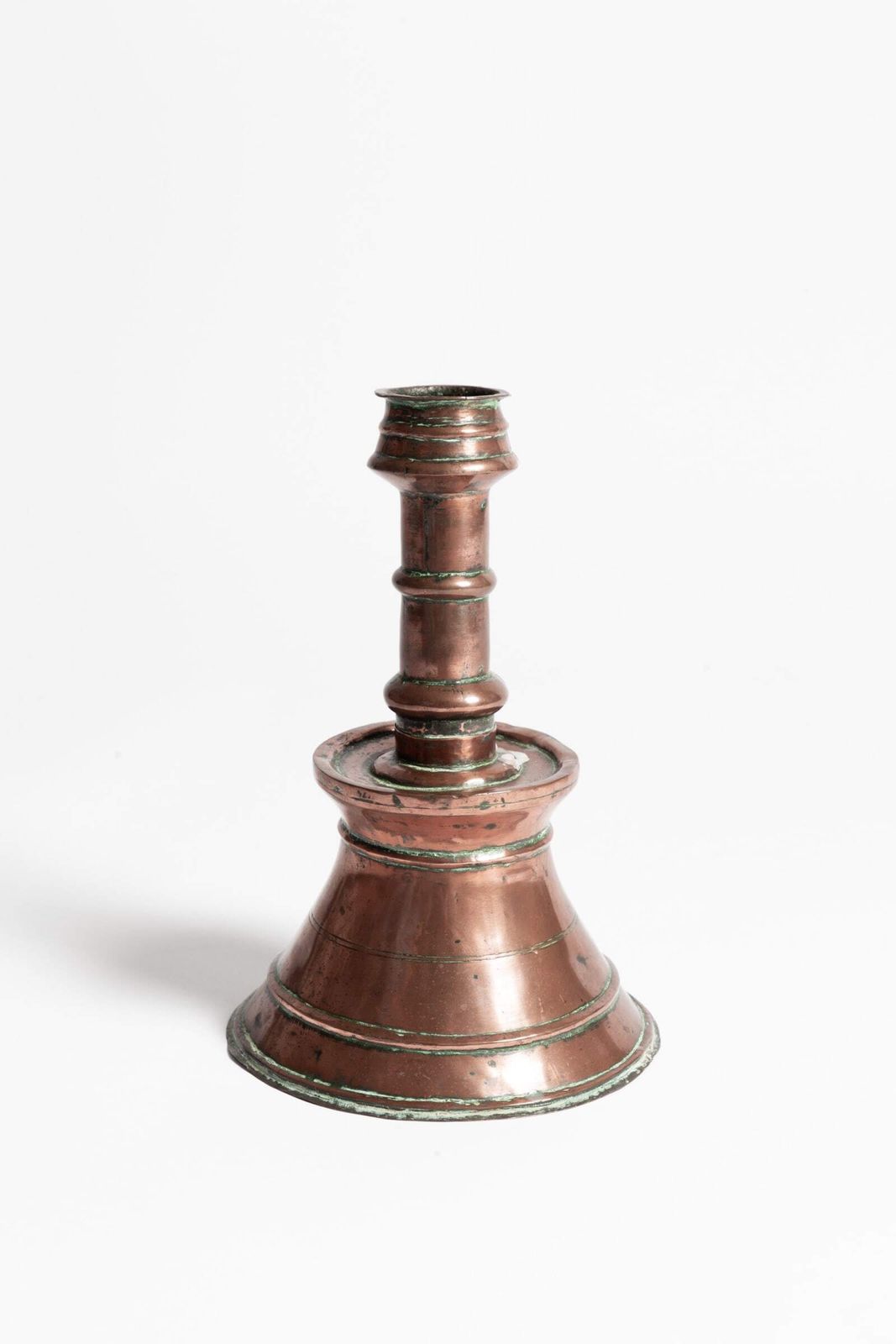 Pair Of 19th Century Ottoman Copper Candlesticks photo furniture