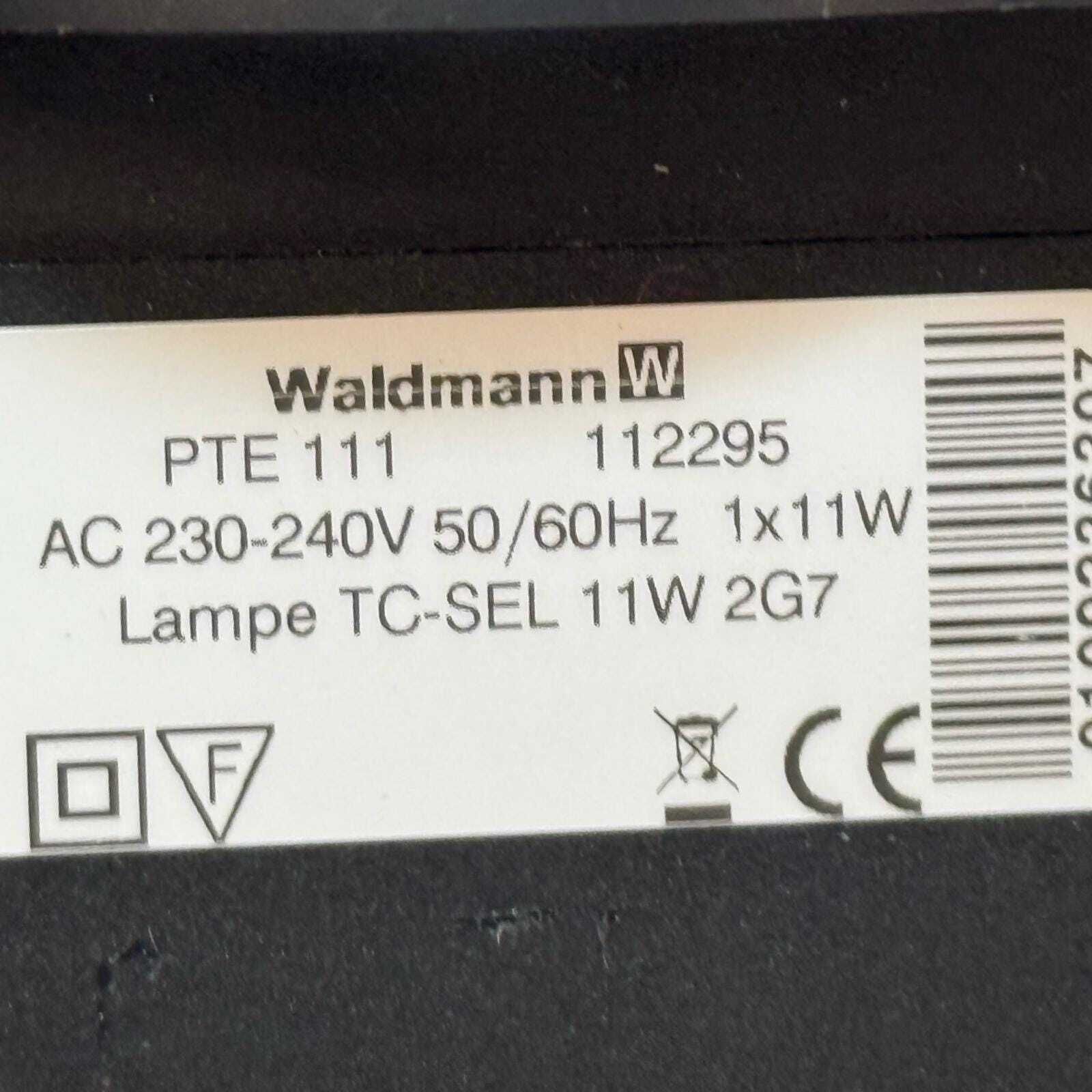 Porsche Design For Waldman   Desk Lamp   Model Pte 111   Including Table Mount photo 226.0