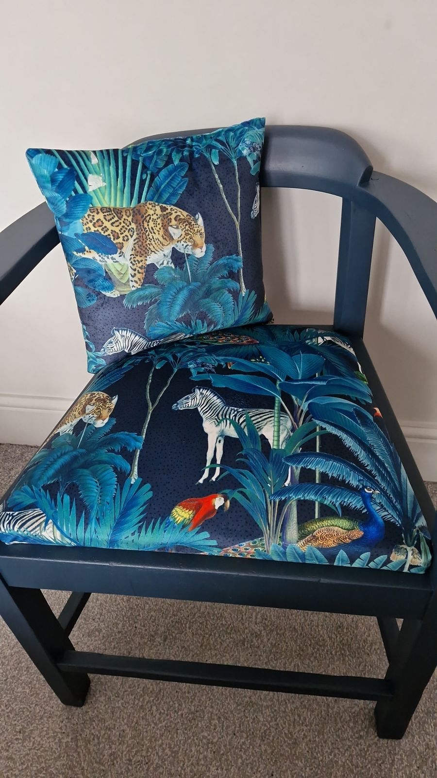 A Funky One Off Recycled Captains Chair photo furniture