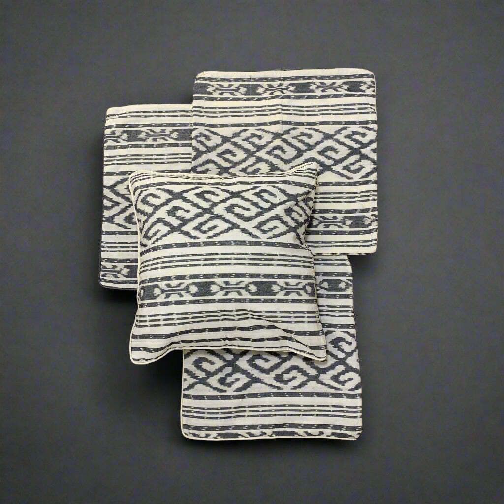 Hand Woven Ikat Cushions From Indonesia photo for sale